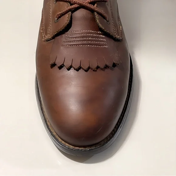 Ariat Heritage Lacer II Leather Western
Roper Brown Lace Up Kiltie Boots 7.5 B - Picture 15 of 15